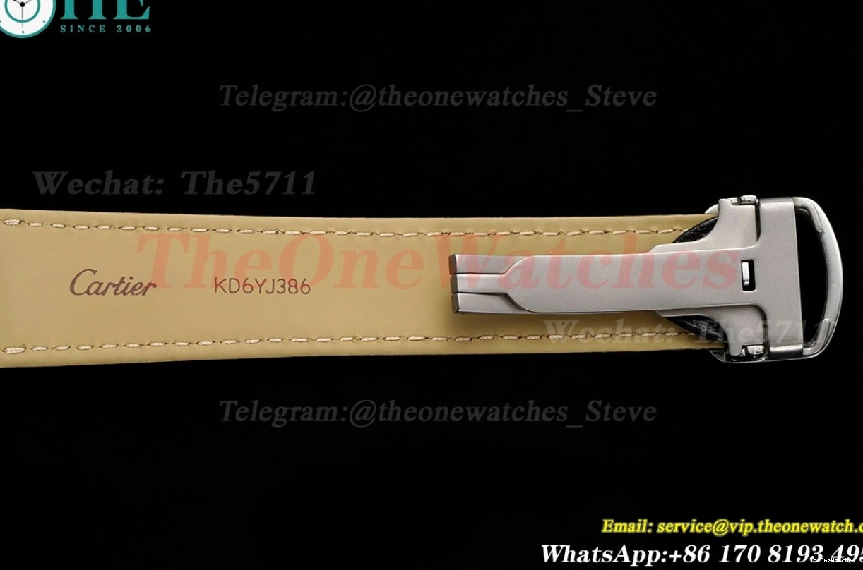 SS Dia White Solo Quartz AF LE 27.4mm Tank Dial 0411